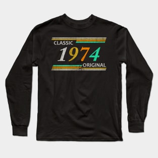 Classic 1974 Original Long Sleeve T-Shirt